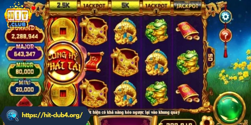 Cung Hỷ Phát Tài nằm trong top game nổ hũ Hitclub đáng chơi nhất