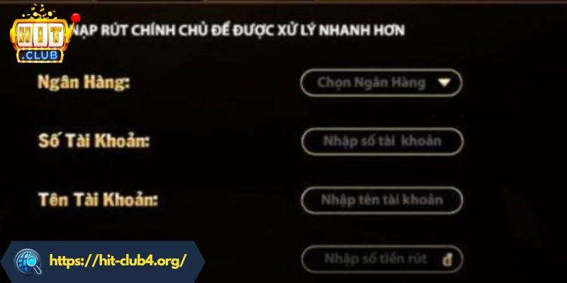 Giải đáp thắc mắc khi rút tiền tại HITCLUB