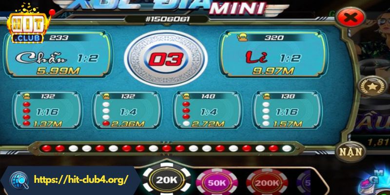 Luật chơi Xóc đĩa cơ bản tại cổng game Hitclub 